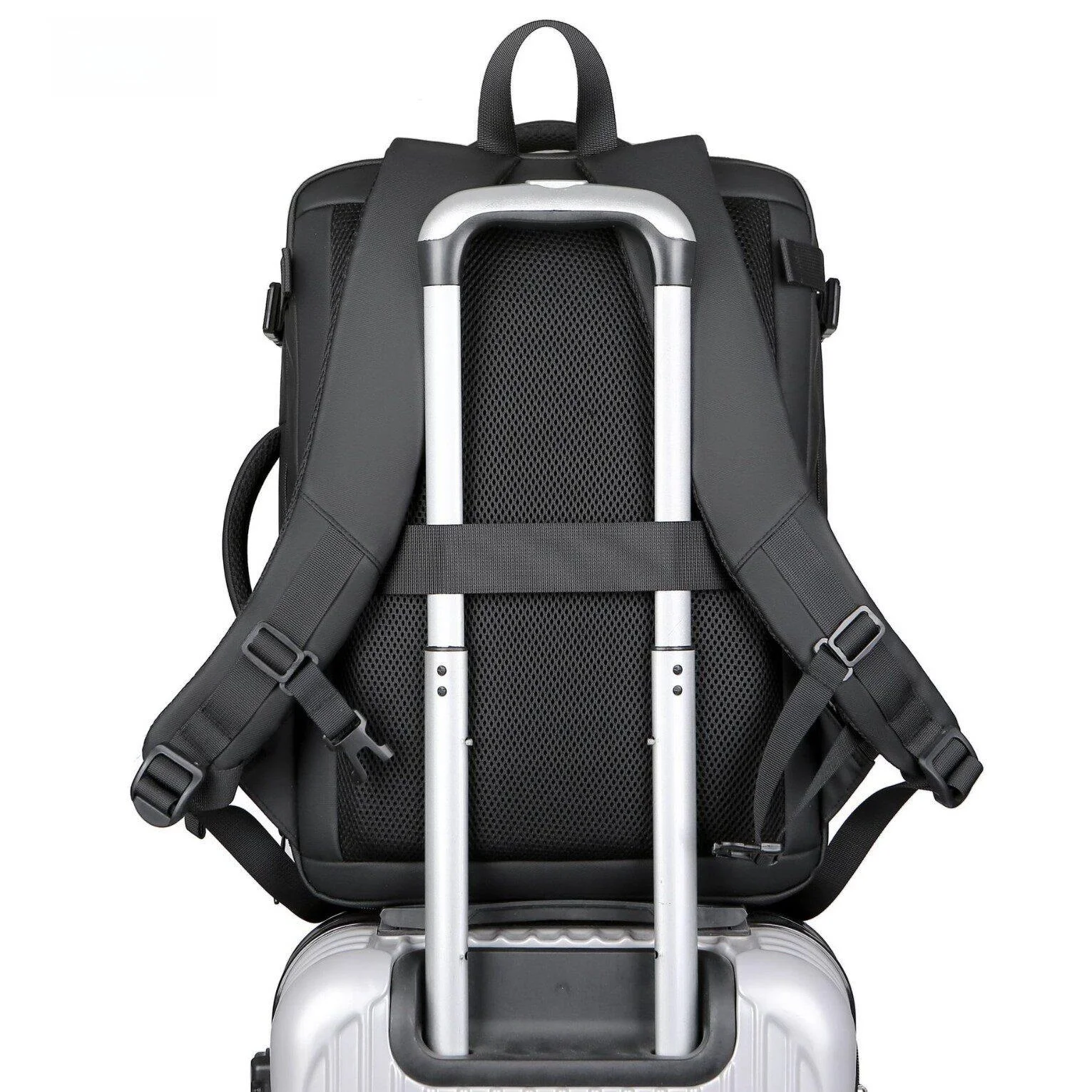 Thickened Hardshell Backpack Large Capacity Travel Computer Bag Fashionable Business Laptop Bag for Men Cross-Border
