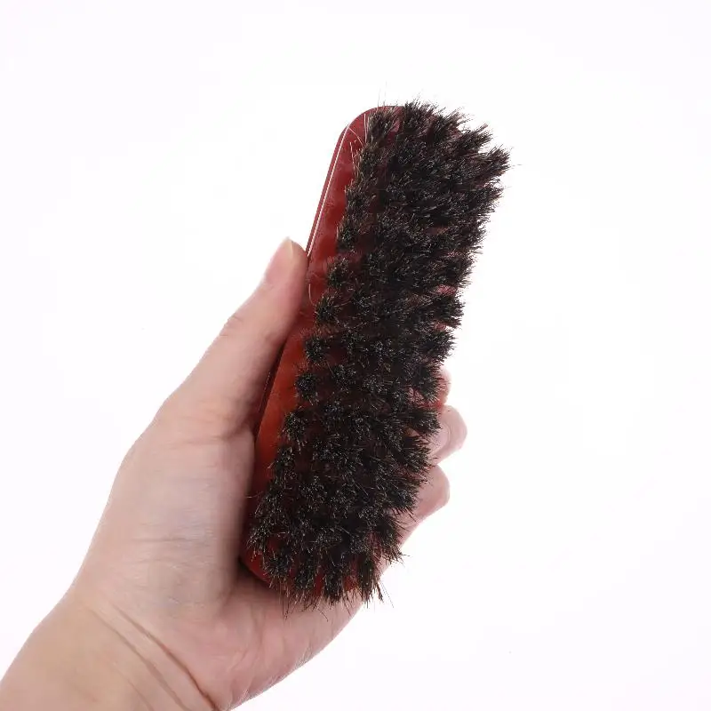 

1Pcs Auto Wash Accessories Horsehair Leather Textile Cleaning Brush For Car Interior Furniture Apparel Bag Shine Polishing Brush