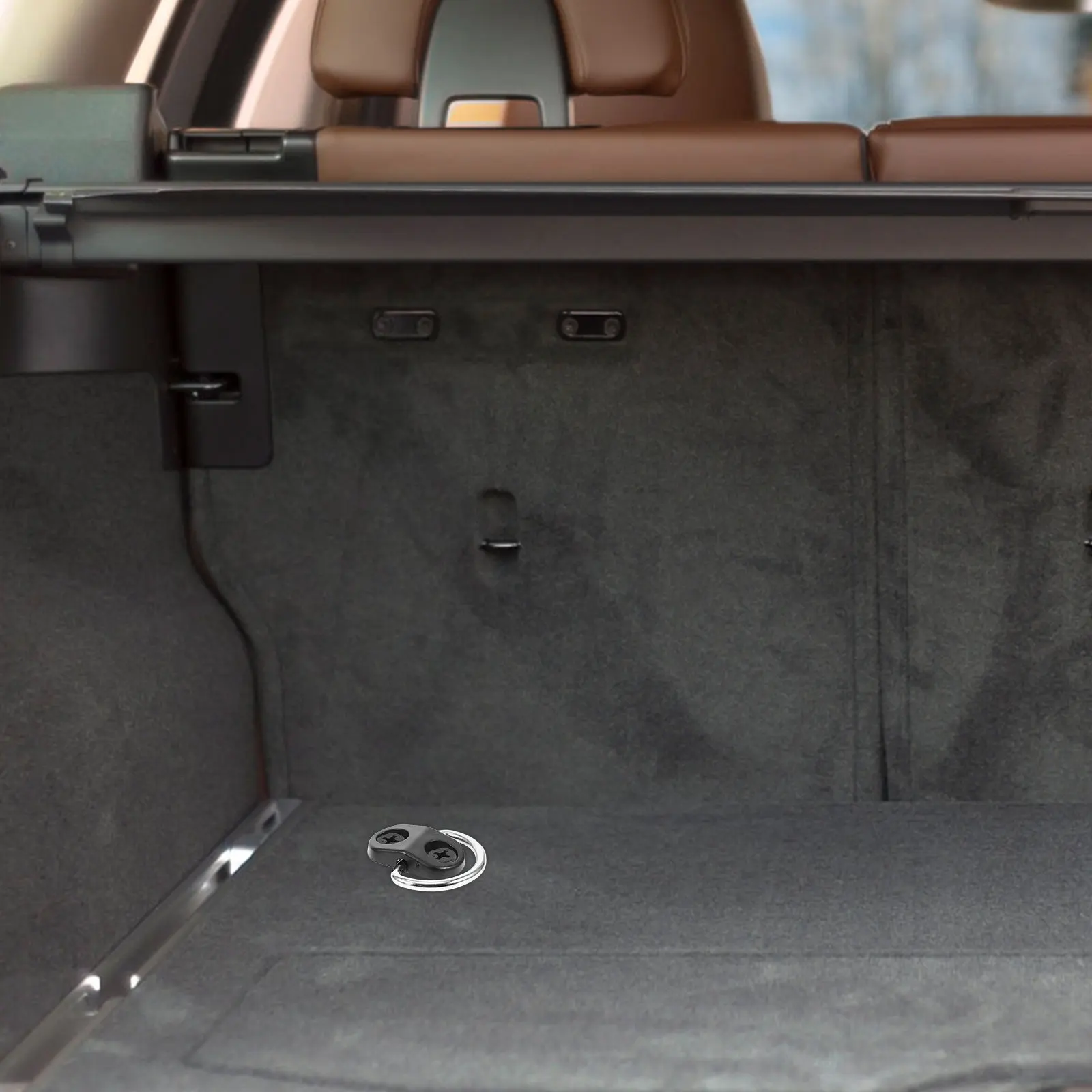 4Pcs Trunk Cargo Anchor Hook Adjustable Luggage Net Holder for Suv Sedan Hatchback Car Rear Bed Tie Down Anchor Point