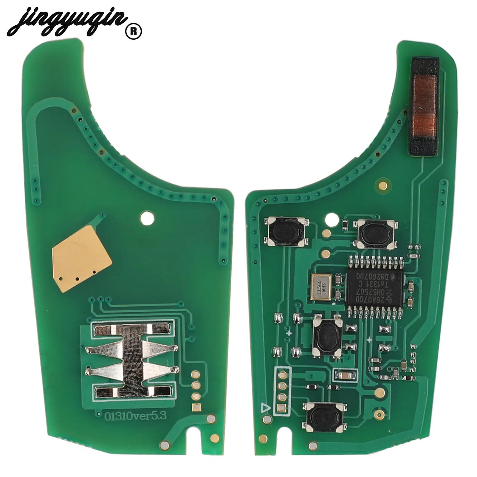 jingyuqin for Chevrolet Malibu Cruze Aveo Spark Sail Opel/Vauxhall 2/3/4 BTN 315/433MHz Car Remote Key Circuit Board Electronic