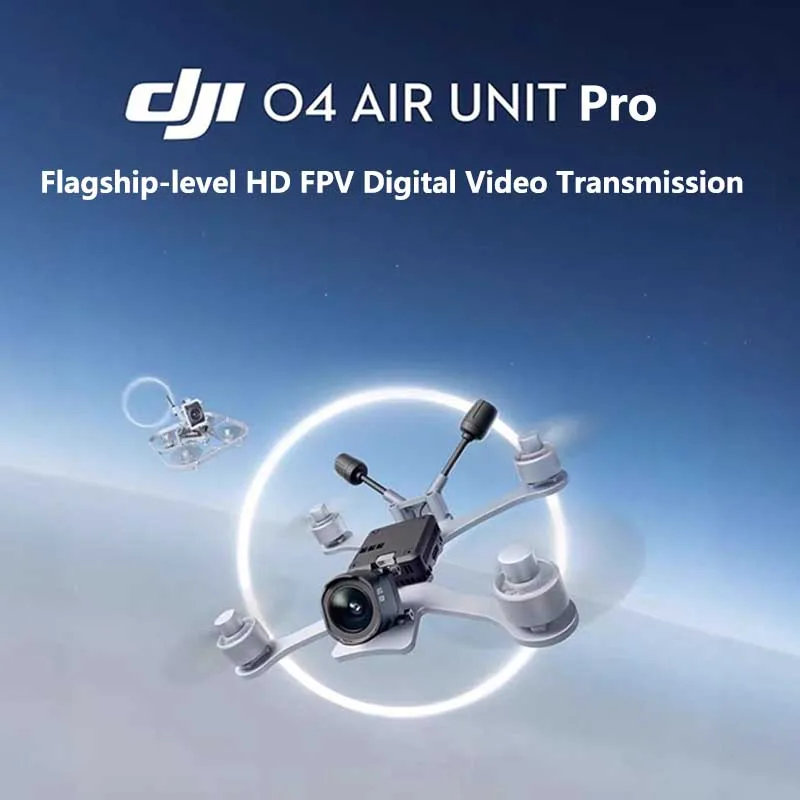 Original DJI O4 Air Unit Pro Digital HD Video Transmission System 4K 60fps Super-wide FOV VTX Module Compatible DJI Goggles