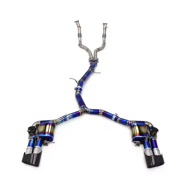 

Yooking Performance Catback Muffler Pipe For Audi RS4/RS5 B9/B9.5 2.9T 2017-2023 Racing Car Escape Titanium Pipe Muffler Exhaust