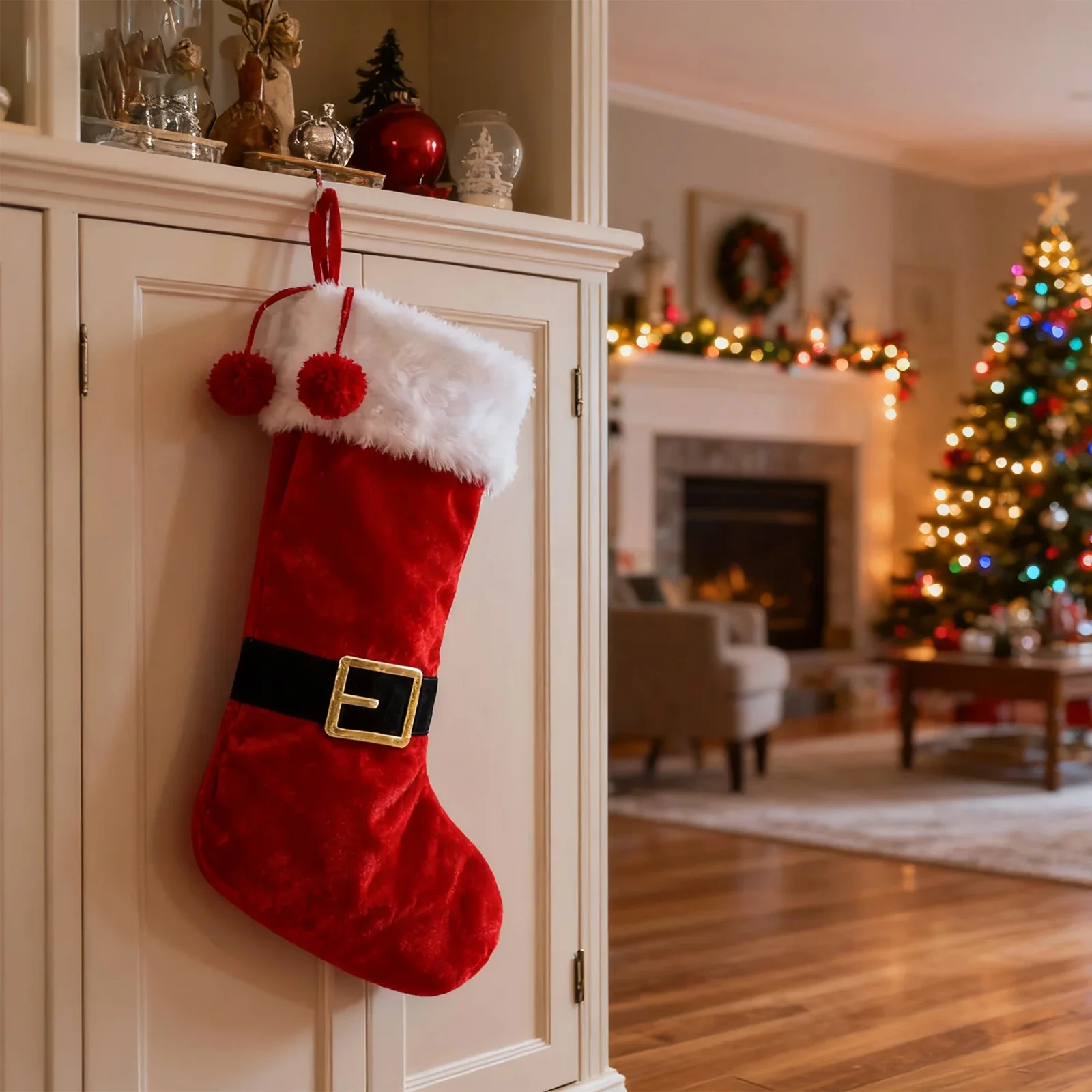 النسيج عيد الميلاد الجوارب الديكور المعلقات Diy بها بنفسك عيد الميلاد الجوارب شجرة عيد الميلاد الديكور الدعائم زينة عيد الميلاد كريريسماس