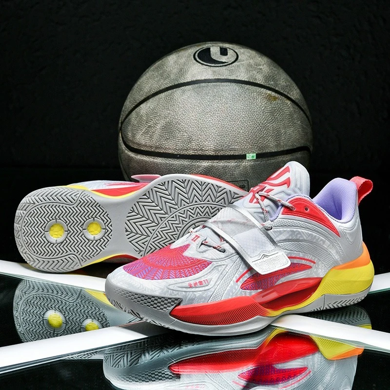 

Classic Brand Professional Basketball Training Shoe Designer Low Top Youth Basketball Shoe Comfortable Anti Slip Basketball Shoe