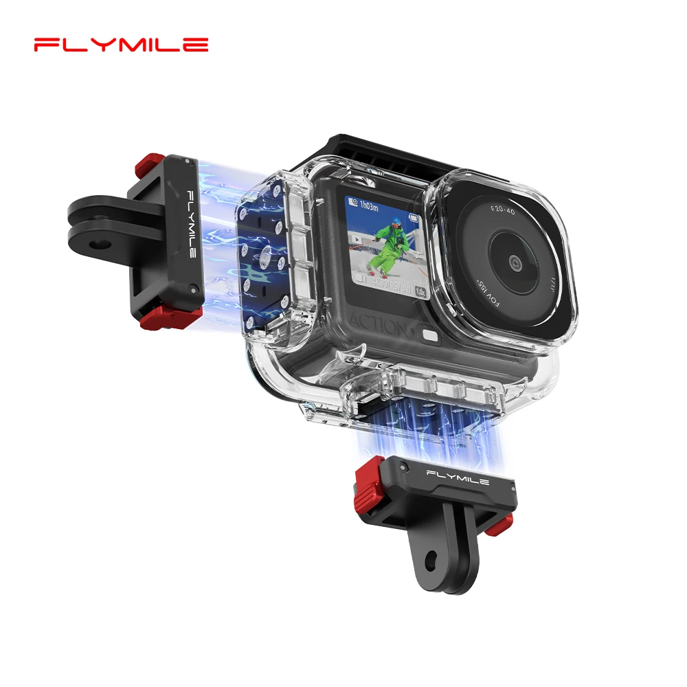 Flymile Action 6 60M Waterproof Case Underwater Diving Housi