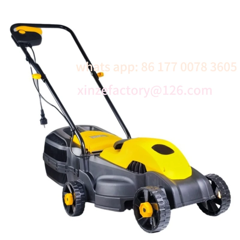 جزازة العشب الكهربائية القابلة للتخصيص 220 فولت عالية الطاقة اليد دفع جزازة العشب المنزلية #2