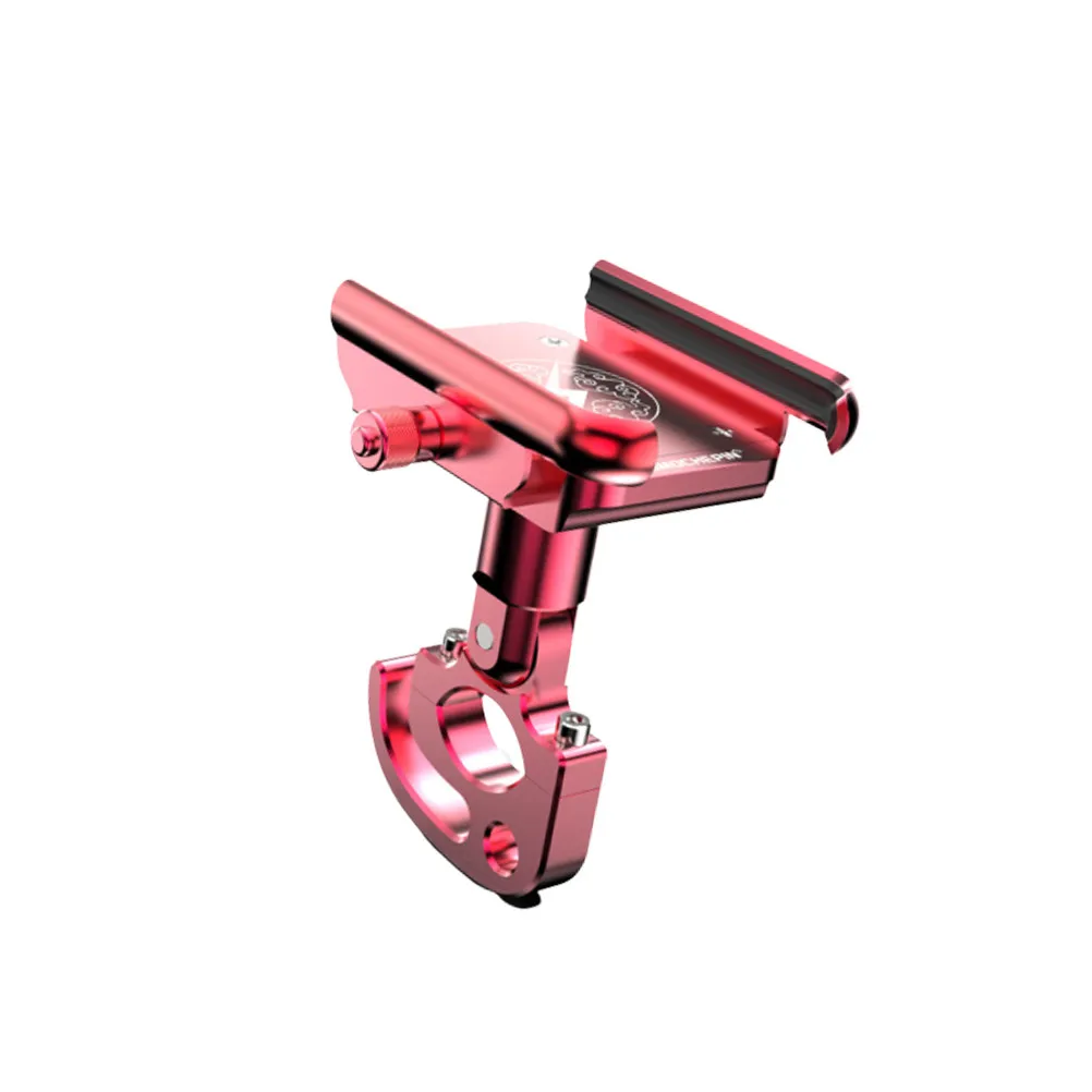 

Aluminium Alloy Bike Phone Holder for 20-28Mm Handlebar 360 Degree Rotation Non-Slip Mount with Hanging Hook for Cycling