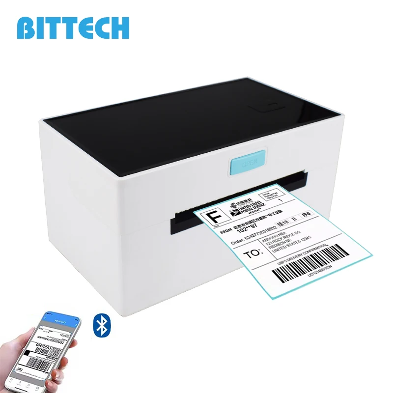 

BD-9220 Bluetooth Usb 110mm 203dpi Direct Thermal Shipping Roll Label Printer 4x6 Inch Thermal Label Printer
