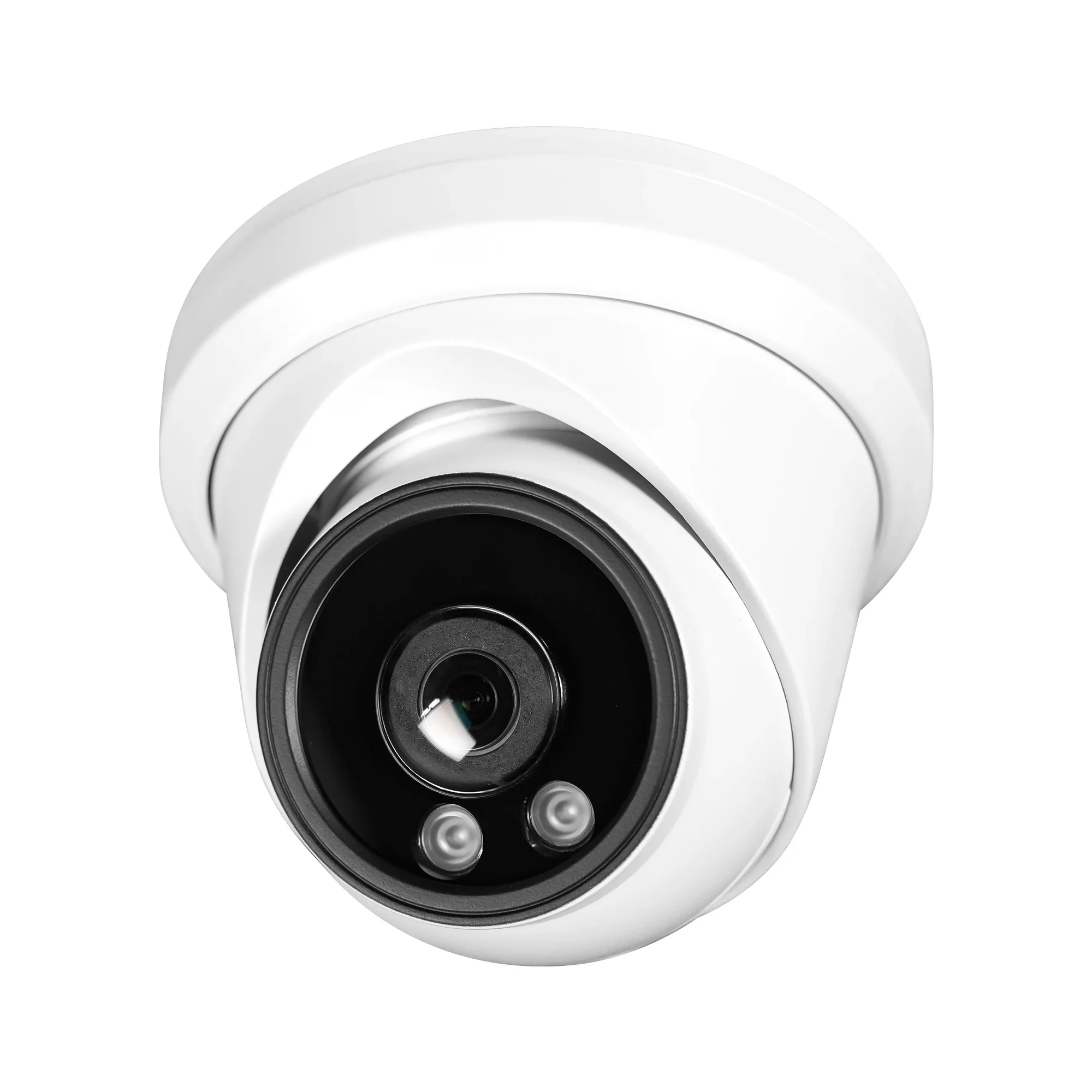 OEM Hik NVR Compatible 2.1mm 4K 8MP  Super Wide Angle Lens Infrared Night Vision Security POE IP Camera