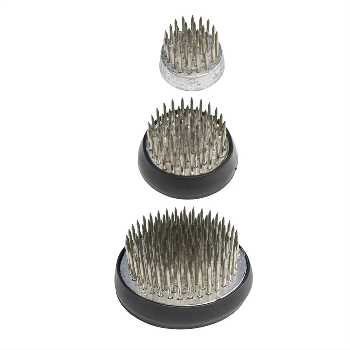 DT38 Stainless Floral Frogs Kenzan, Metal Round Flower Frog Vase Arranger Pin Holder, DIY Flower Craft Arrangements