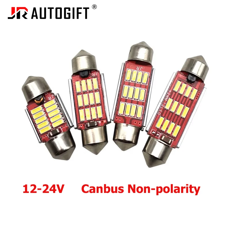 10Pcs C5W Led 4014 …