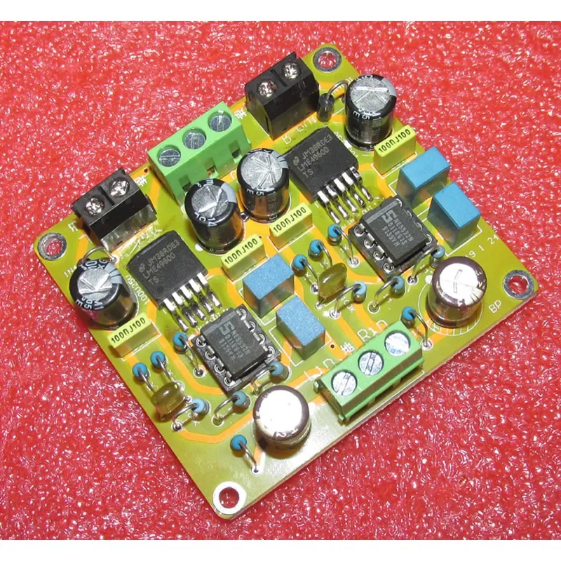 

FOR LME49720HA + LME49600 high performance high current audio amplifier buffer board amp board LG160