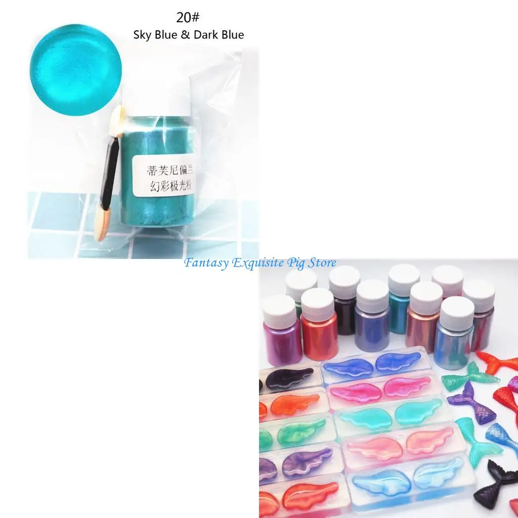 مسحوق اللؤلؤ للحرف اليدوية مسحوق الميكا الصباغ لمسحوق بيرليسسينت بريق الأظافر