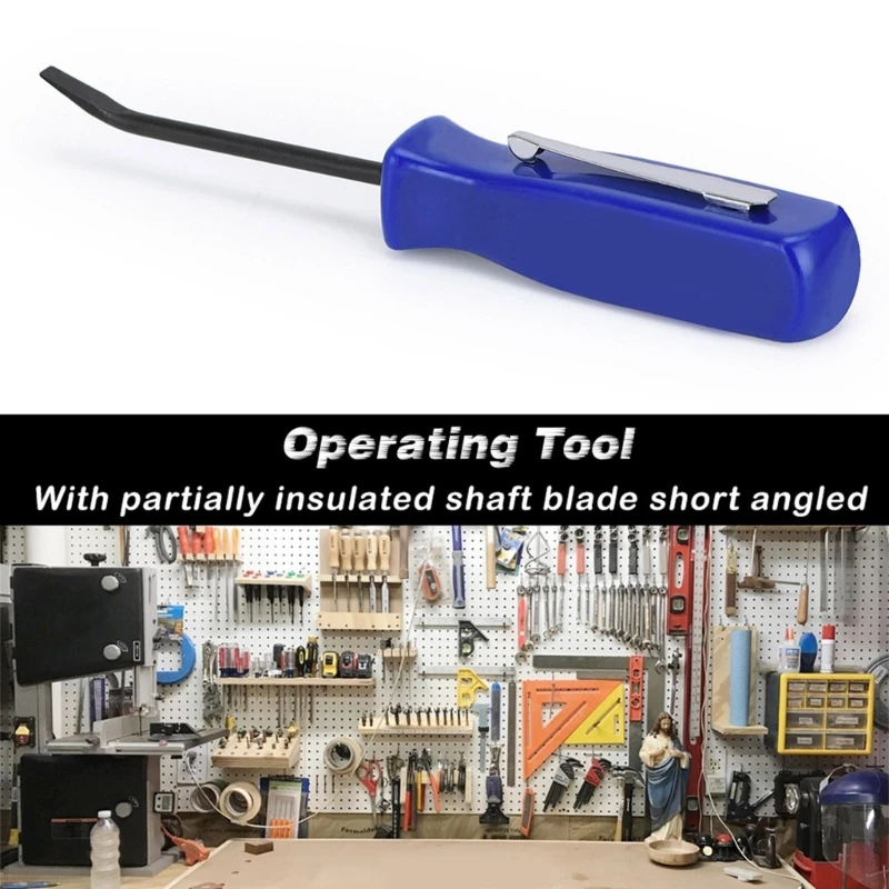 A2BF PRY BAR avec clip courte en ligne voiture à outil à outil à outils à outils à outils à 4 faces