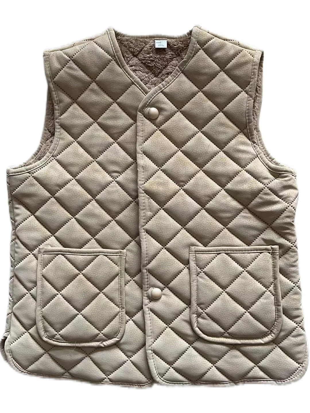 Gilet en duvet de coton pour femme, ample, chaud, pour les déplacements, nouvelle collection automne et hiver