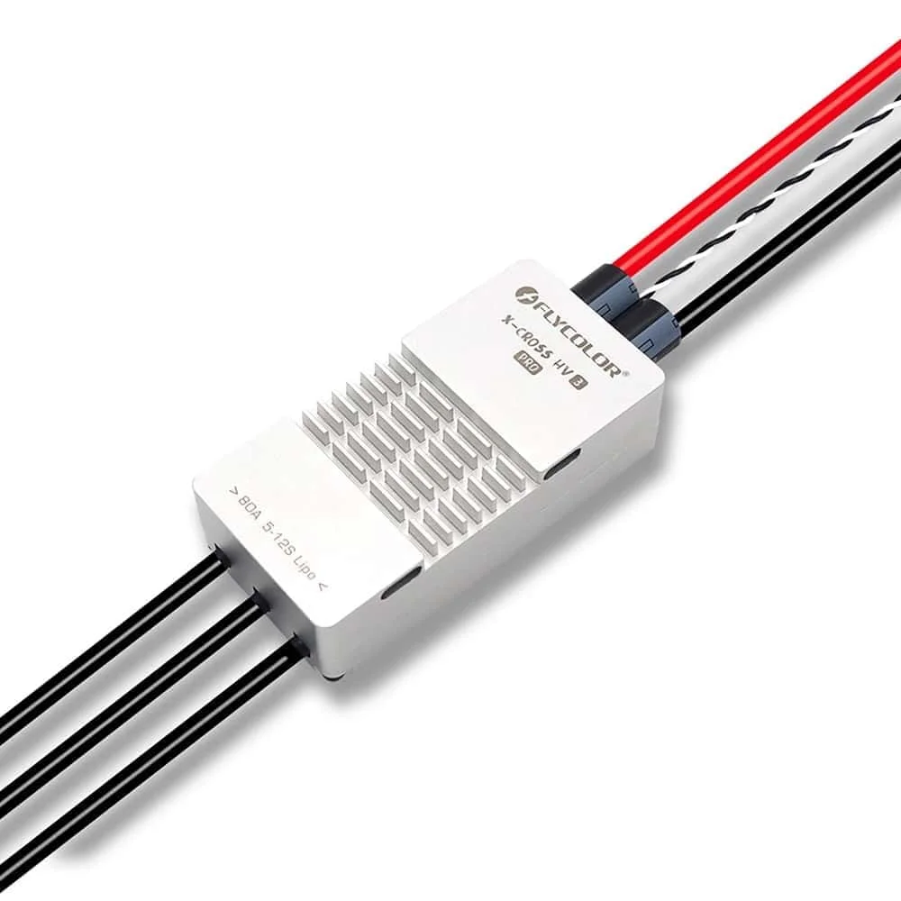 

Flycolor X-Cross HV3 PRO 5-12S 80A 200A Drone ESC Dshot Proshot for RC Drone Model