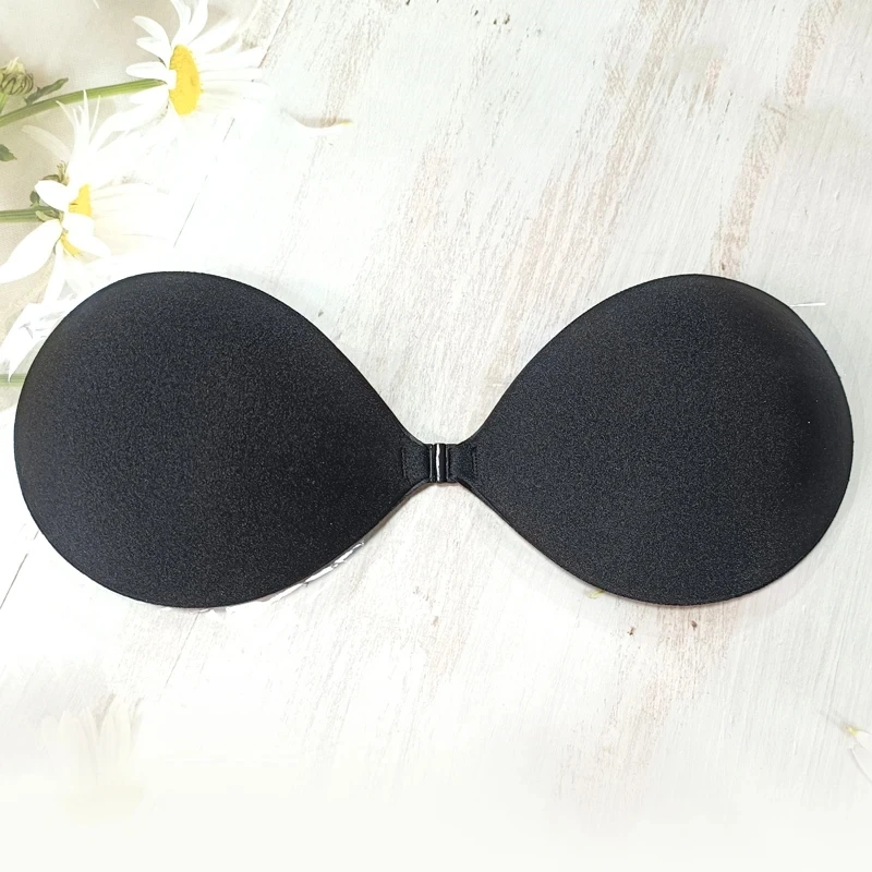 Palm Push Up Invisible Silicone Bra Womens Chest Stickers Lift Up Self Adhesive Bra Cover Bra Silicone Pad Sexy Strapless Breast