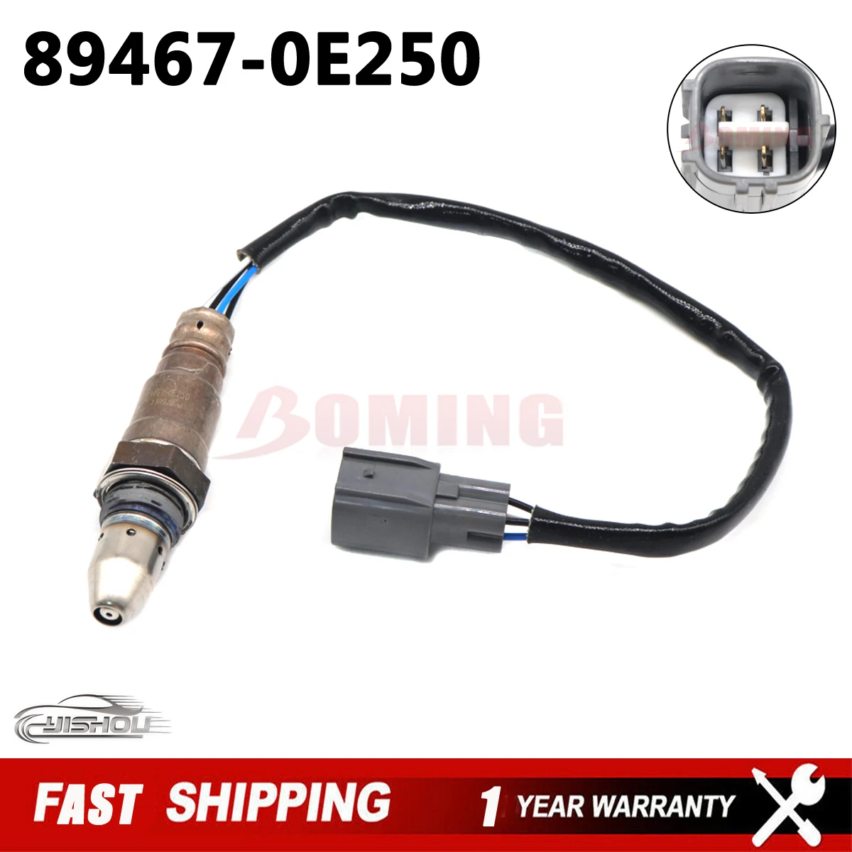 

89467-0E250 Car Upstream Front Air Fuel Ratio O2 Oxygen Lambda Sensor for Toyota Highlander Tacoma Lexus RX350 RX450h 894670E250