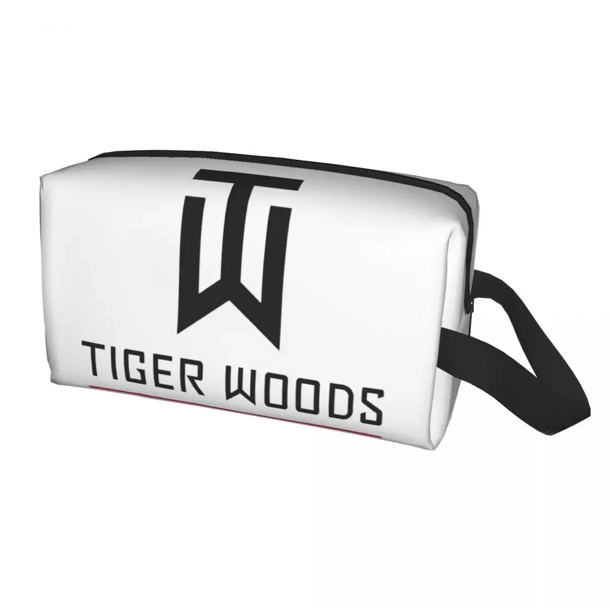 Kawaii Golf Logo Travel Toiletry Bag Women Tiger Pattern Cosmetic Makeup Organizer Beauty Storage Dopp Kit