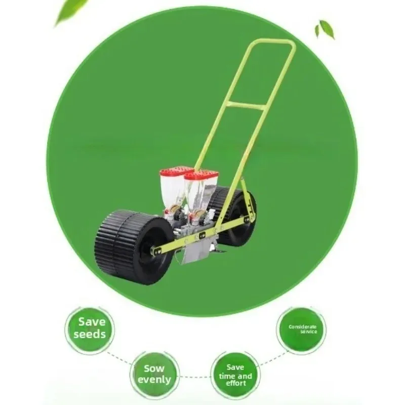 Manual Multi Row Vegetable Seeder for Carrots Greens Celery Spinach - Seed Planter Drill Seeder Machine 1/2/3 Rows Garden Tool
