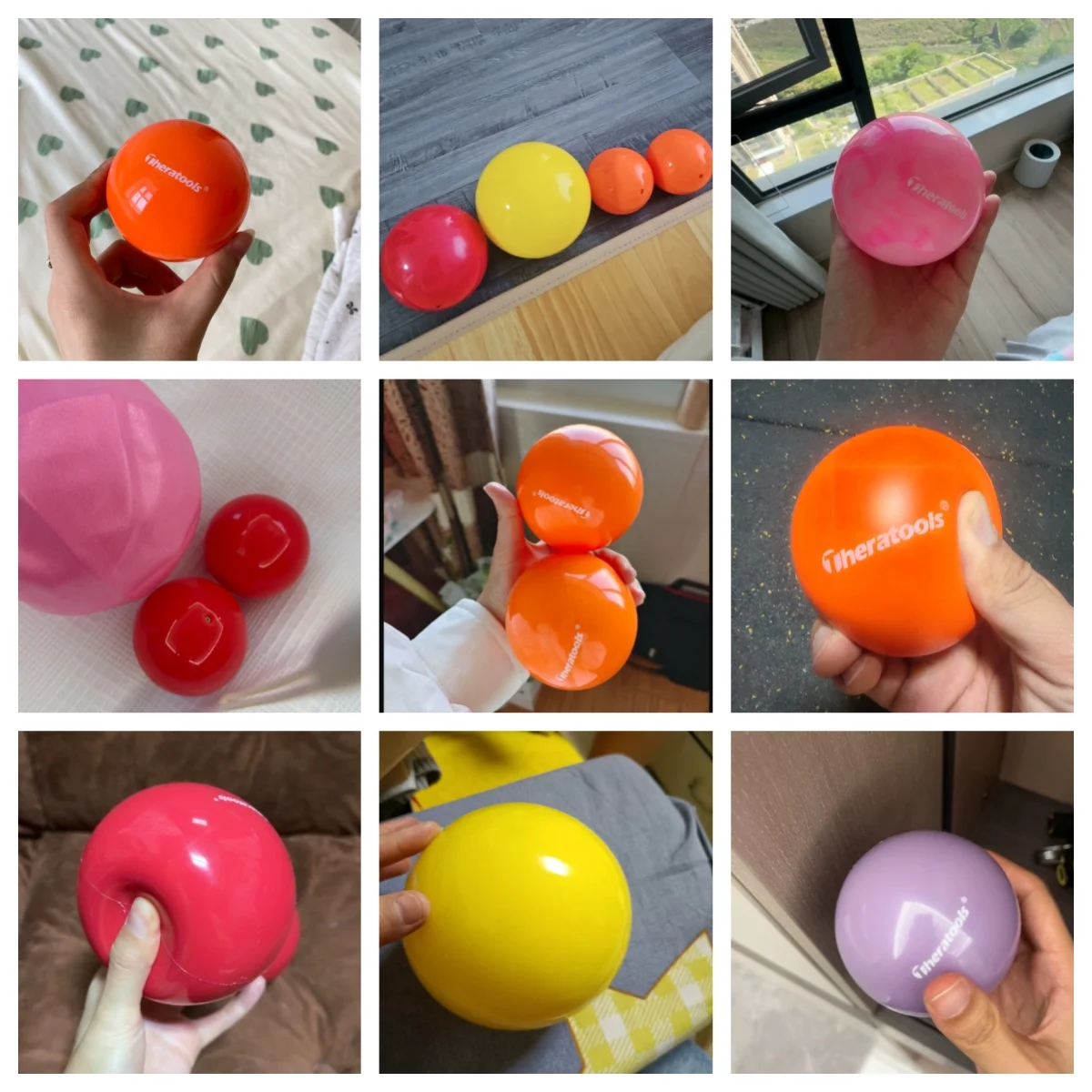 Frcnklin Fascia Ball Pilates Muscle Release Small Ball  Pelvic Floor Muscle Training Sports Recovery Yoga Ball Myofascial Relief