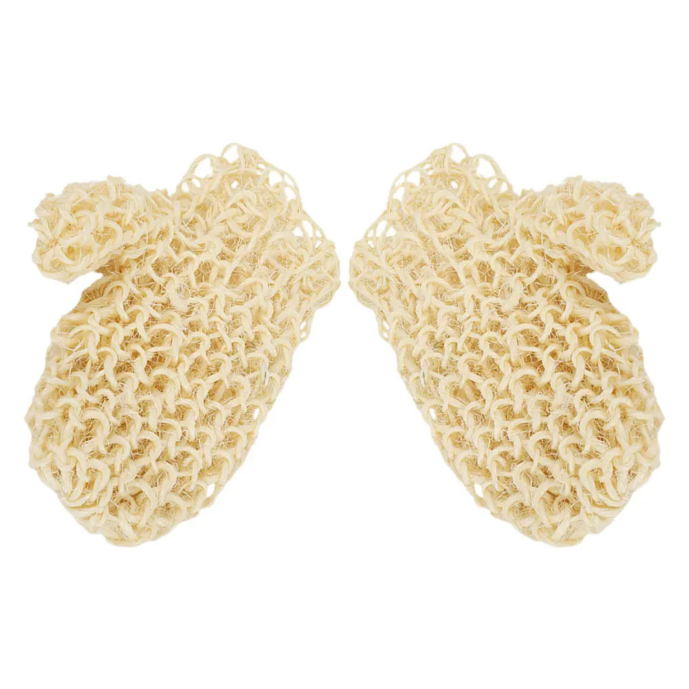 

Sage Shower Gloves Bath Exfoliating Mitt Exfoliator Sponge Body Wash Sisal Massage Scrub