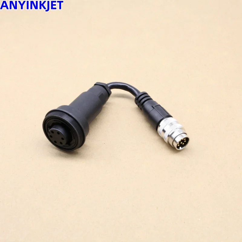 For Domino  AX150 optical eye synchronizer connector DIN plug for Domino AX150 AX350 AX inkjet coding printer