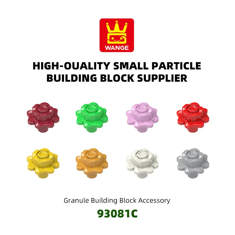 

WANGE 510 шт./лот 93081C Bud Block Moc цветные аксессуары, совместимые с кирпичом DIY детские развивающие игрушки в сборе подарочная коробка