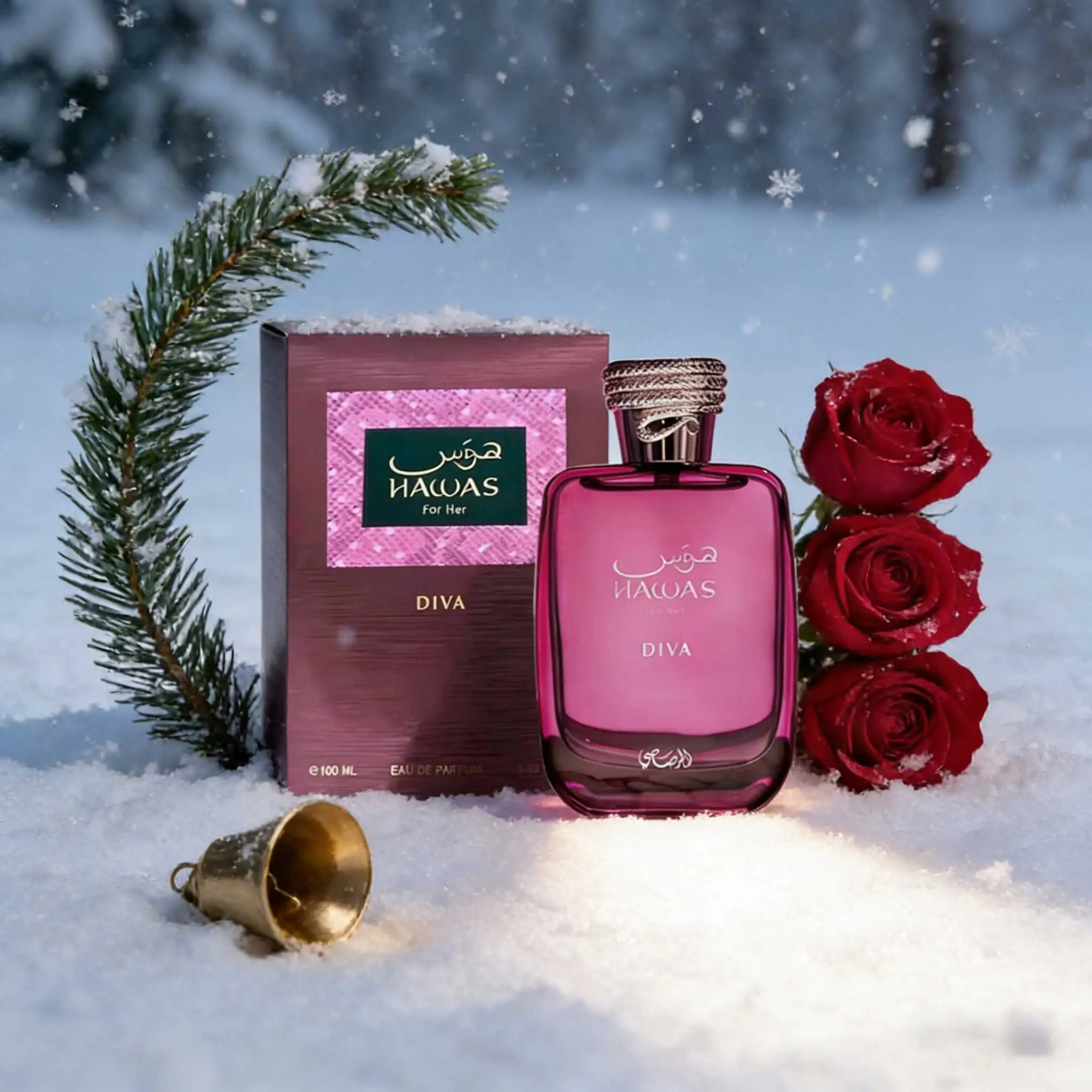 عطر هواس ديفا 100 مل - ساحر وطويل الأمد زهري وفواكه، مناسب للنساء، أنيق وحلو #3