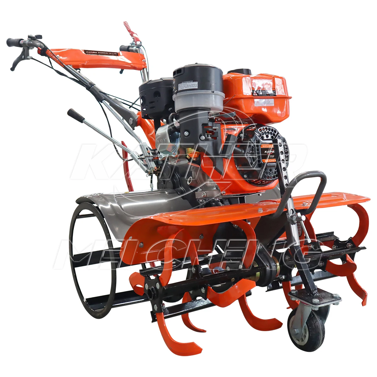 

170F 7HP Power Self-Propelled Rotary Tiller Dry Wet Field Agricultural Rotary Cultivator With Weeder For Field Work