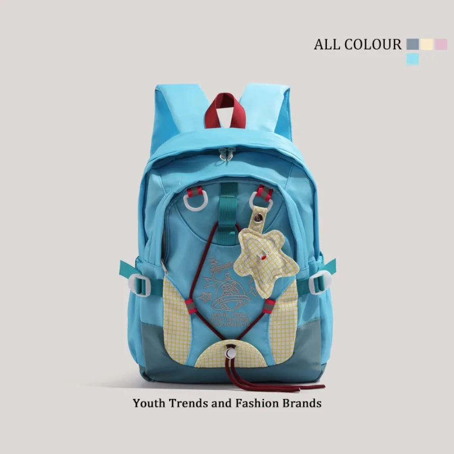 

【New style】Student backpack with cute design for school large capacity lightweight material pastel color ideal for daily use an