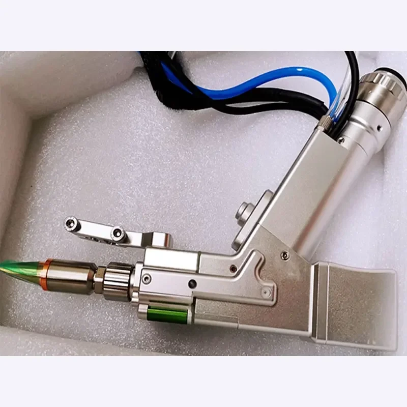CNC LY Fiber Welder - Handheld QBH Gun with Spot Adjustment & Collimation for Stainless Steel, Aluminum, Automotive Repair