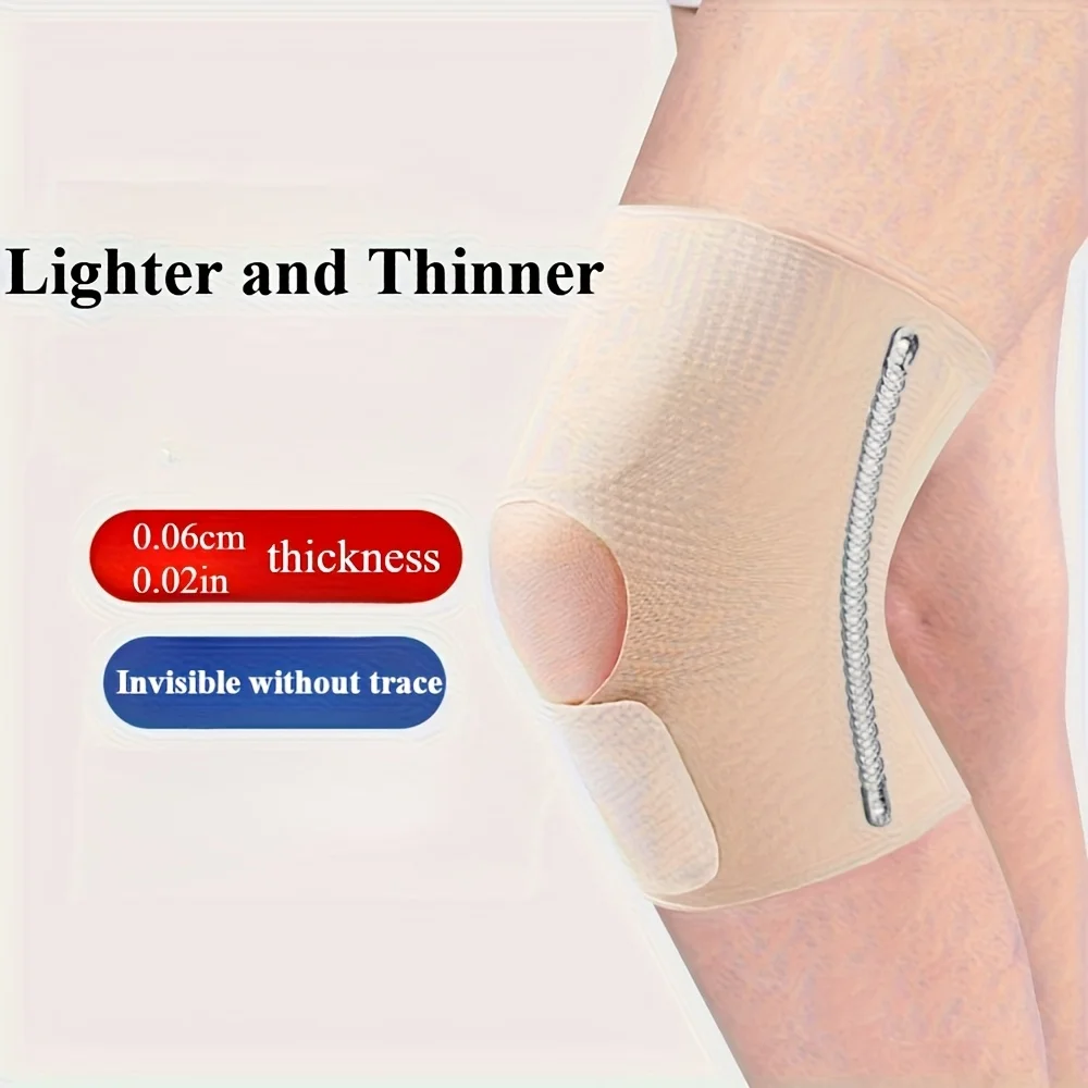 1Pcs Knie Pads Weibliche Professionelle Dünne Sommer Patella Knie Feste Joint Schutz Set Verletzungen Laufsport Schutz Getriebe