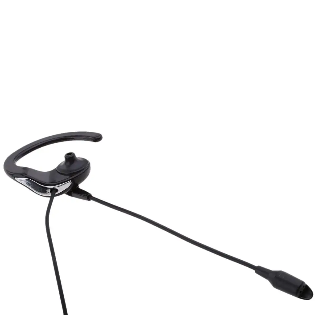 Two Way Radio Earpiece Noise Canceling Headset Wired Microphone Walkie Talkie Earphone for Kenwood KPG BAOFENG HYT