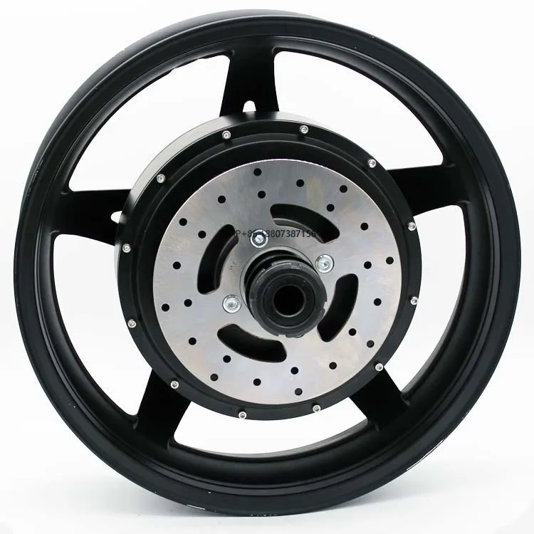 

Мощный 5-киловаттный 72-вольтовый мотор-колесо для электромобилей с индивидуальной настройкой и одинарной осью