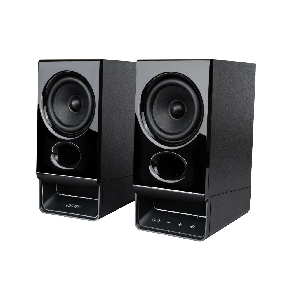 Edifier R20BT Computerluidsprekers 2,75 inch full-range drivers Bluetooth 6.0 Aanraakbediening AUX USB-C-ingangen Omgevingslicht APP