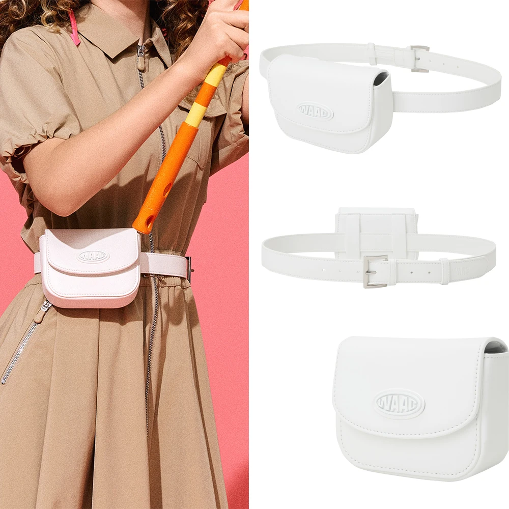 

Minimalist Golf Rangefinder Bag, Women's Magnetic Waist Pack with Matte Fabric, Hands-Free Convenience