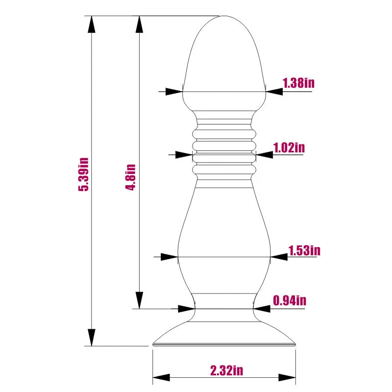 Adult sex products, 10 frequency remote control, telescopic vibration, vestibular suction cup, anal plug massage device, male