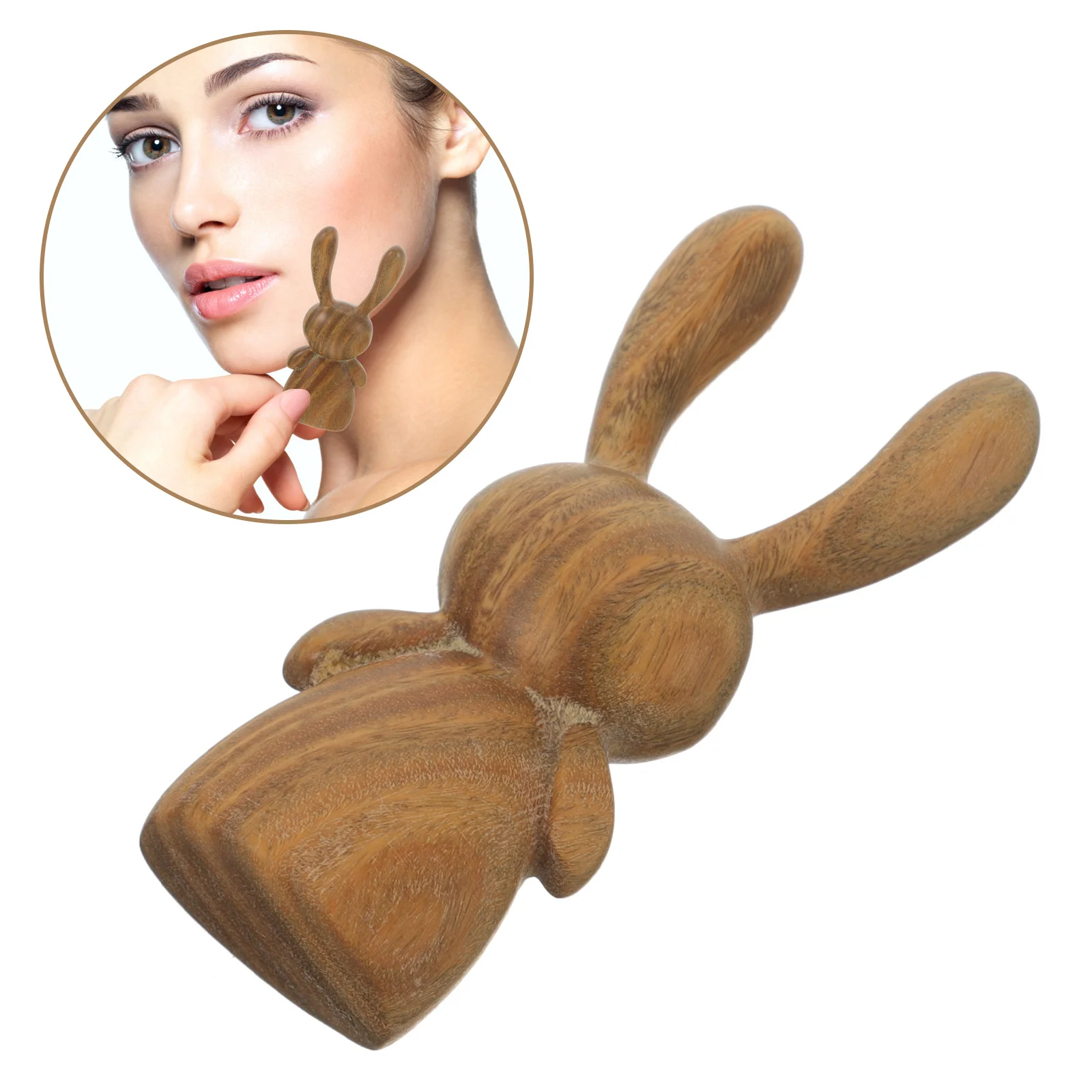 プロの鼻スクレーパー木製フェイシャルノーズマッサージャーは血液循環を促進し、しわを軽減しますホームトラベルスキンケアツール