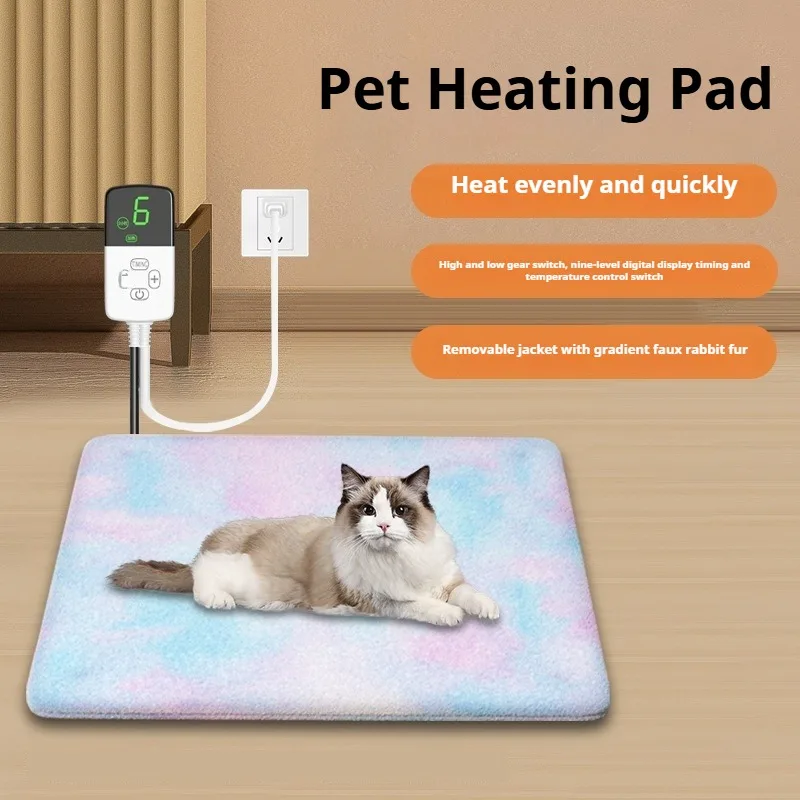 

【Hot】Pet Electric Blanket, Waterproof, bite-proof, Wear-Resistant, Adjustable Constant Temperature, US, European,cats and Dogs P