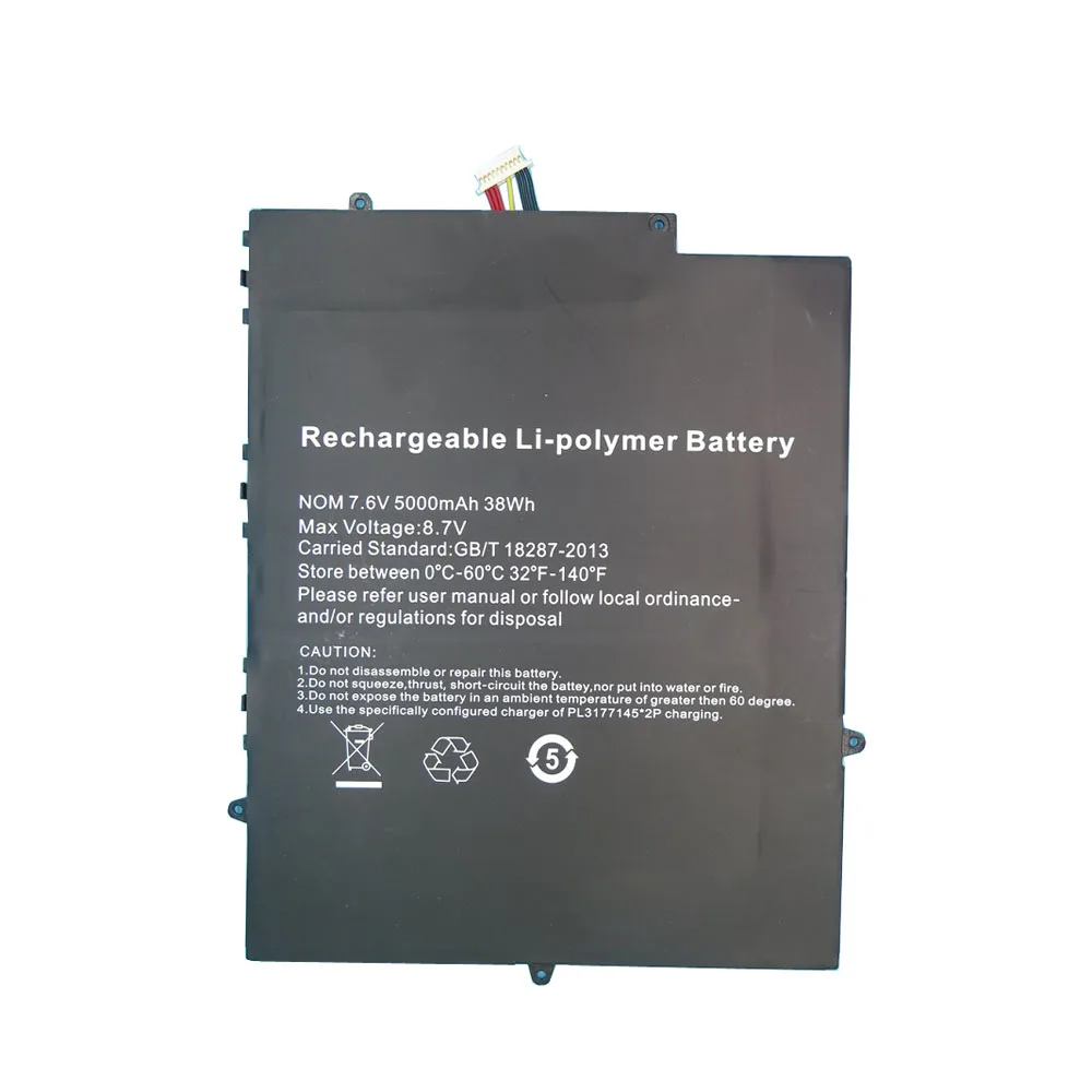 

Сменный аккумулятор для ноутбука WYC30150180P 7,6 В 5000 мАч 38 Втч 10 контактов 7 линий новый