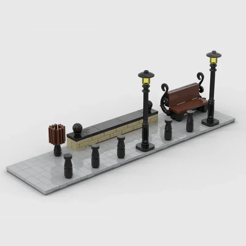 

Street View Model Moc Building Bricks Various Corner scene Technology Modular Blocks Gifts Christmas Toys DIY Sets Assembly