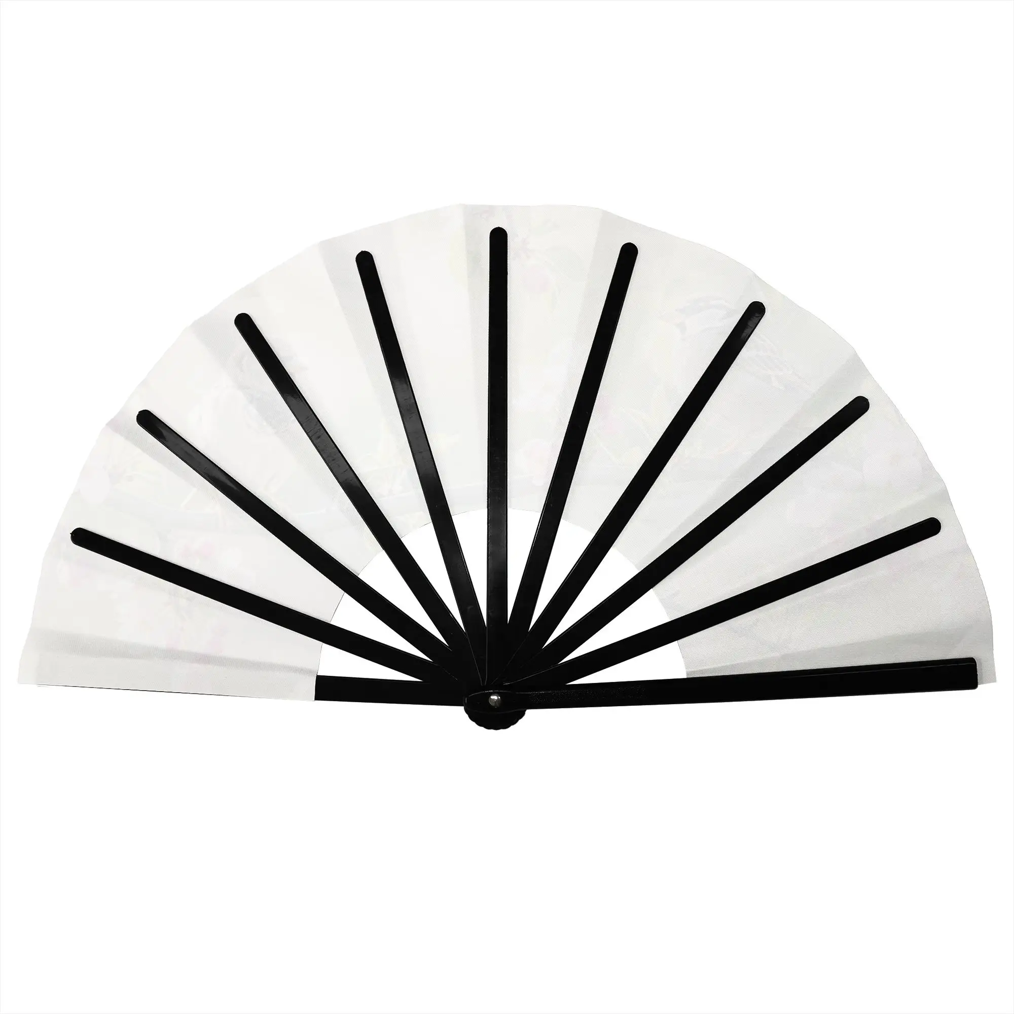 Birds Singing And Flowers Fragrant Portable Pocket Fan Camping  Folding Fan Chinese Dance Cooling Handheld Fans