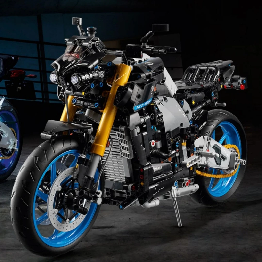 1478 Pezzi Blocchi da Costruzione Tecnici MT-10 SP, Moto da Strada, Mattoncini Assemblabili, Giocattolo Regalo per Bambini e Adulti