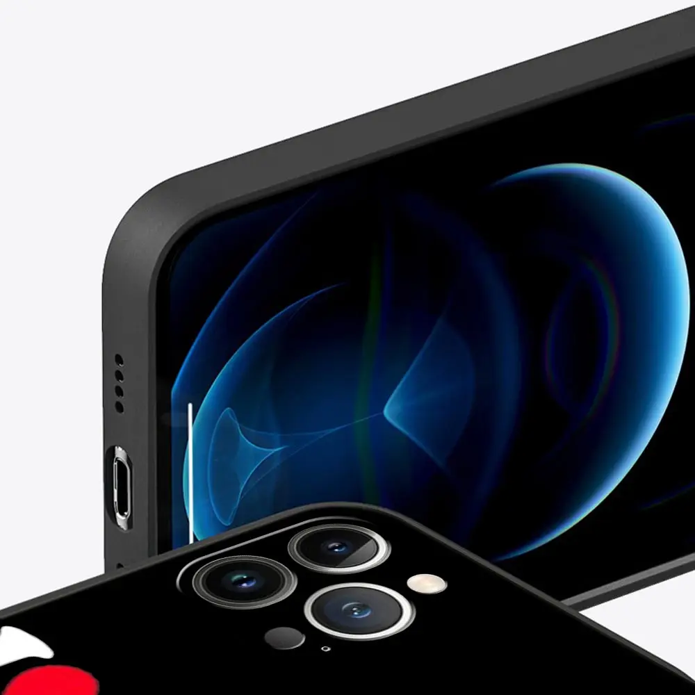 حافظة هاتف لهاتف آيفون 16 15 14 13 12 11 Pro Max XS X XR SE 7 8 Plus غطاء سيليكون ناعم لطيف أنا أحب صديقتي