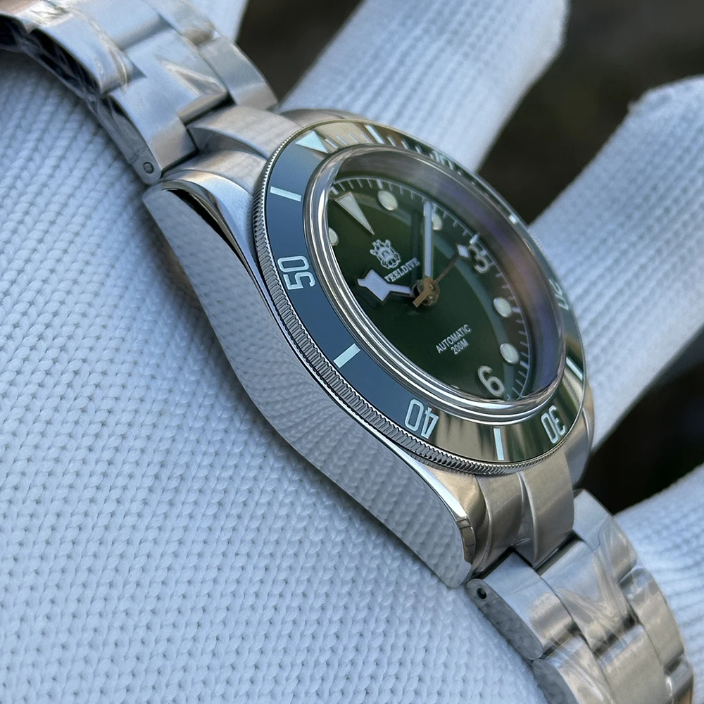 STEELDIVE SD1958 41,1 mm roest - Automatic Dive Watch 200M Nh35 Movement recensie en prijs