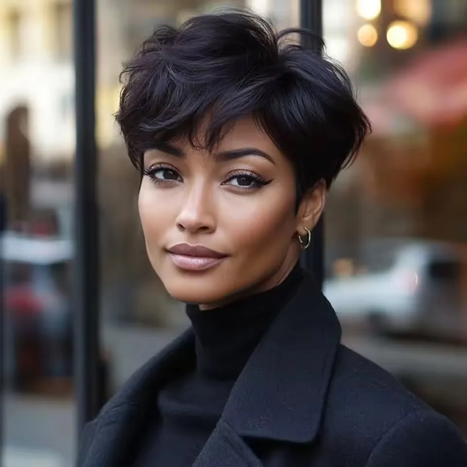 Short Layered Black… - image