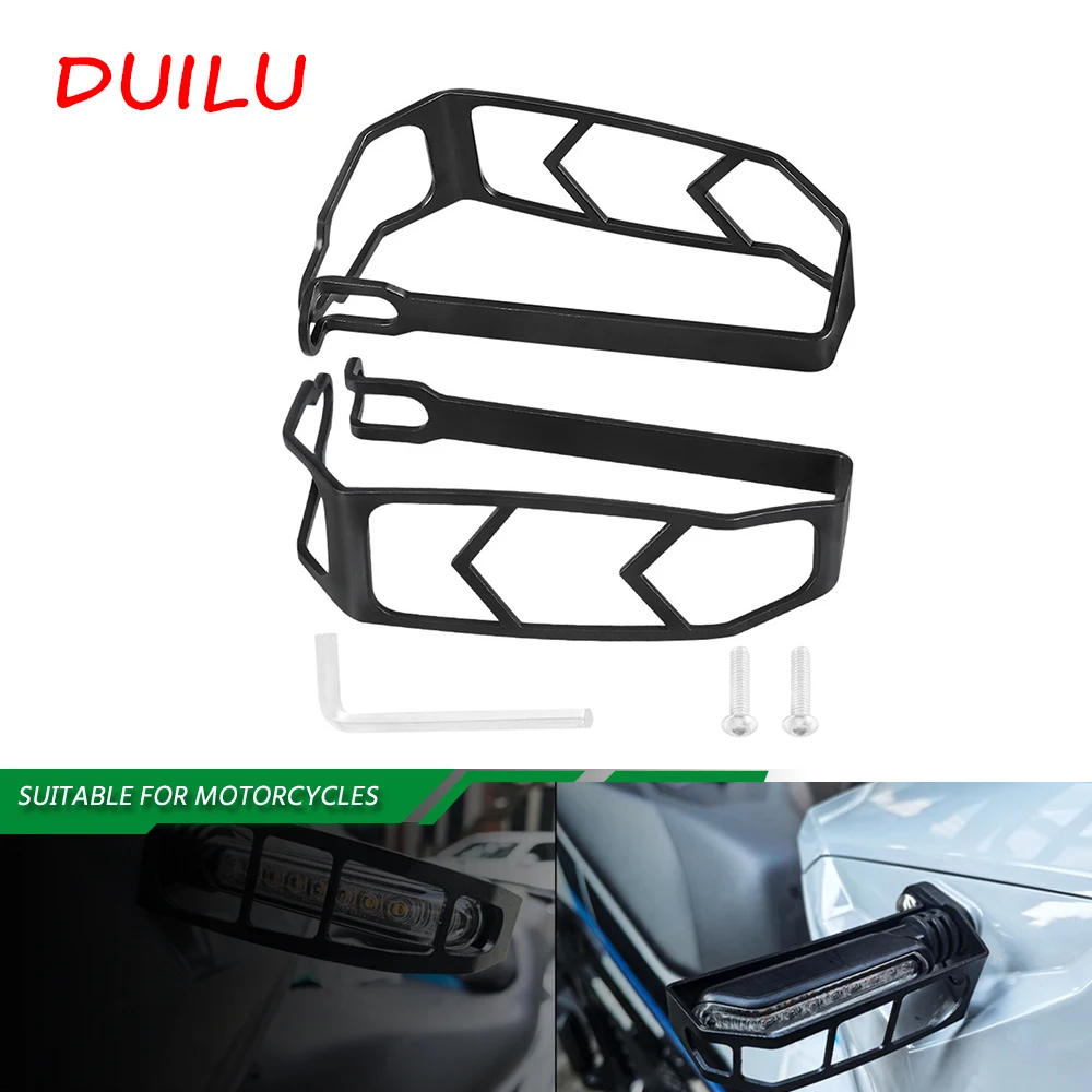 For ZONTES 368G 703R 501G 2024 2025 2026 Motorcycle Accessorie Aluminum Before and after Turn signal light protection cover 368G