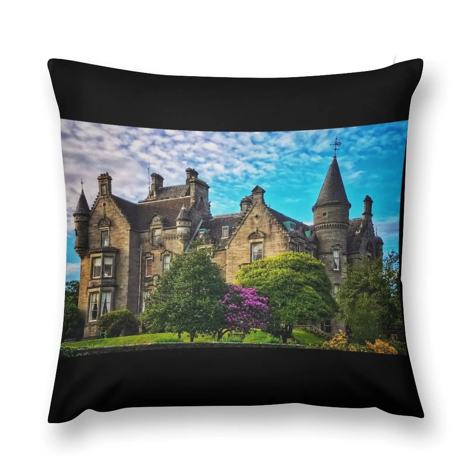 

Overtoun House, Dumbarton Throw Pillow christmas ornaments 2025 Sofa Cushion Decorative Cushions For Living Room pillow