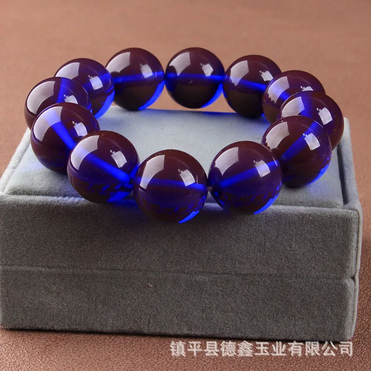 

Фиолетовый браслет See Light Change 18 Однокруглая бусина диаметром 20 мм